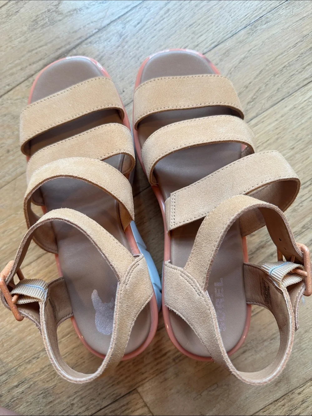 Sorel Women's Joanie III wedge sandal, size 8.5